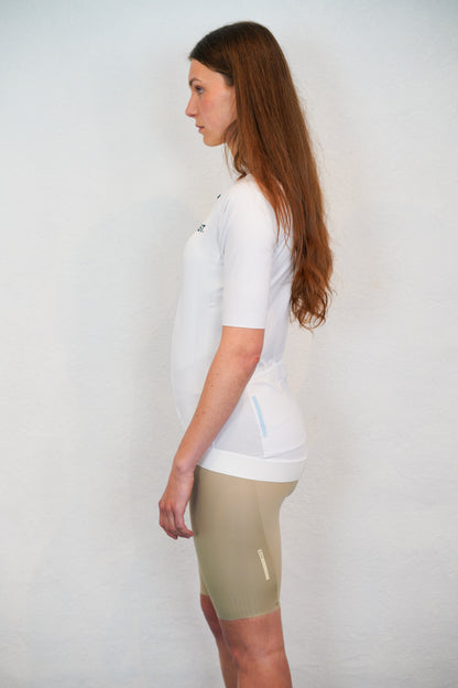 UNIFORME - Maillot de cyclisme blanc unisexe