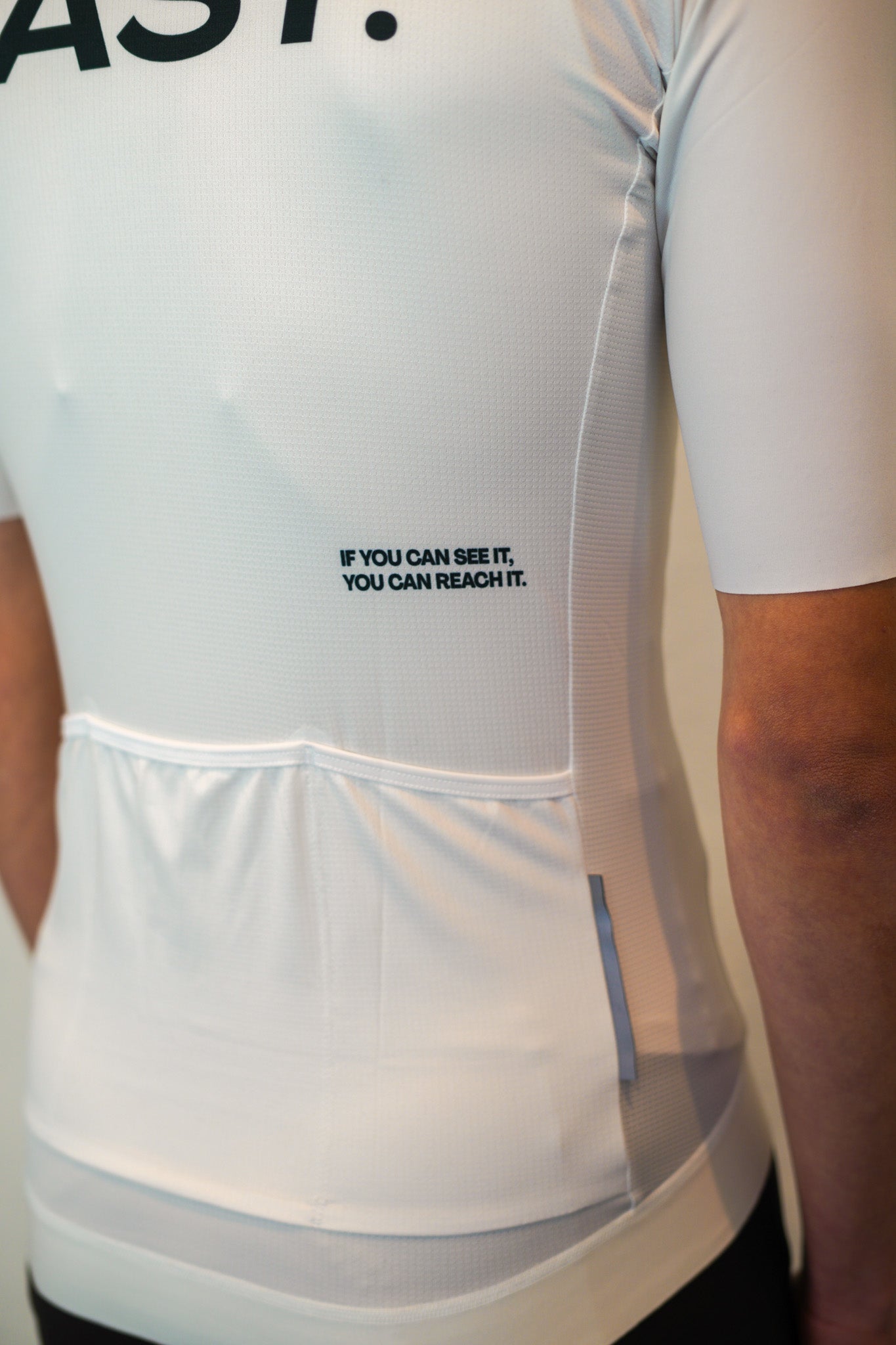 UNIFORME - Maillot de cyclisme blanc unisexe